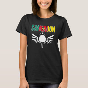 Camiseta Camarones Ping Pong Apoyo al Tenis de Mesa Cameru