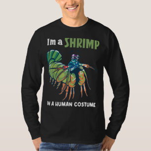 Camiseta Camarones Protector Animal Cute Peacock Mantis Shr
