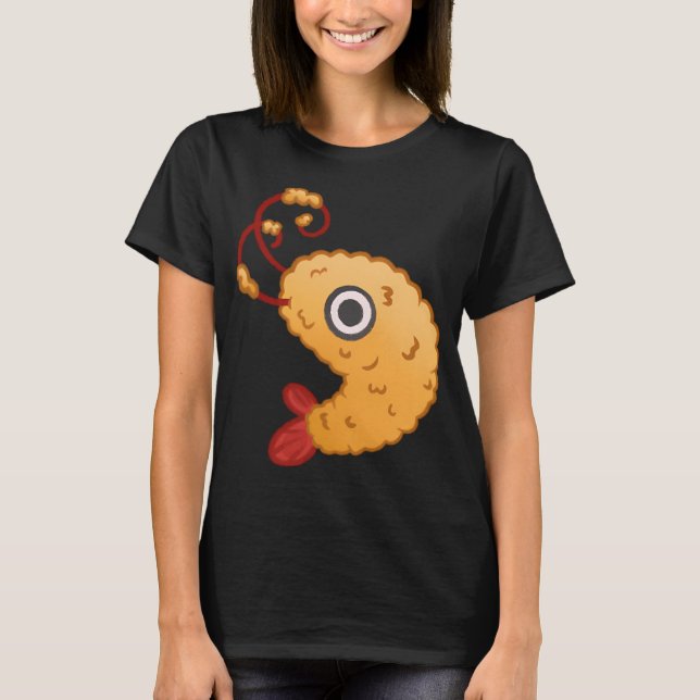 Camiseta Camarones Tempura Pequeños Lindos (Anverso)