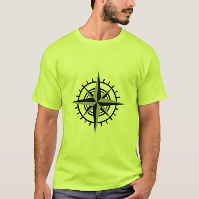 Camiseta Camas amarillas para hombres (Anverso)