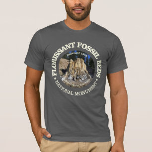 Camiseta Camas Fósiles Floriscas (NM)