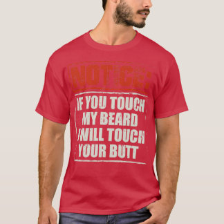 Camiseta Camas Si Tocas Mi Regalo Con Barba 2