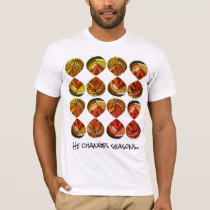 Camiseta Cambia de temporada - Texto motivacional Rústico