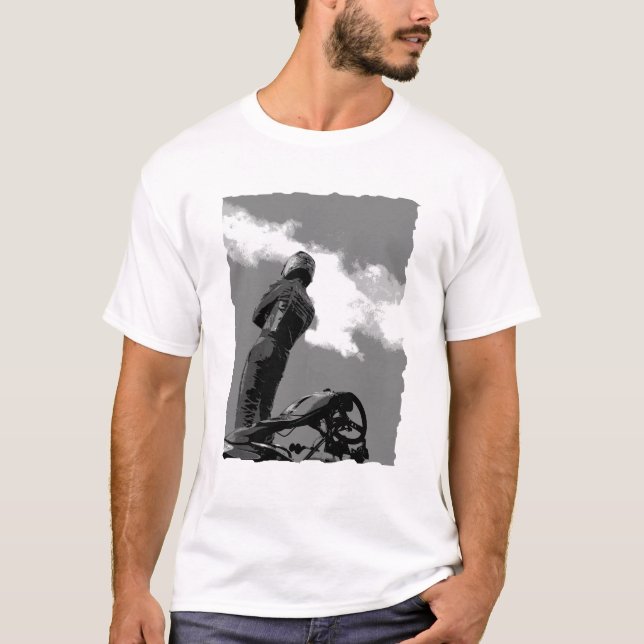 Camiseta cambiante de Karting (Anverso)