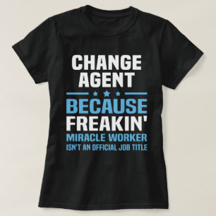 Camiseta Cambiar agente