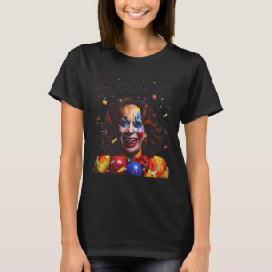 Camiseta Cambiar el payaso no cambiará el circo Kamala