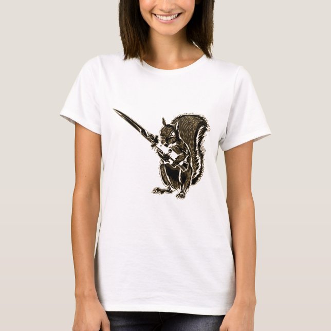 Camiseta Cambiar la ardilla (Anverso)
