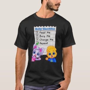 Camiseta Cambiar la lista de comprobación de fuentes de pañ