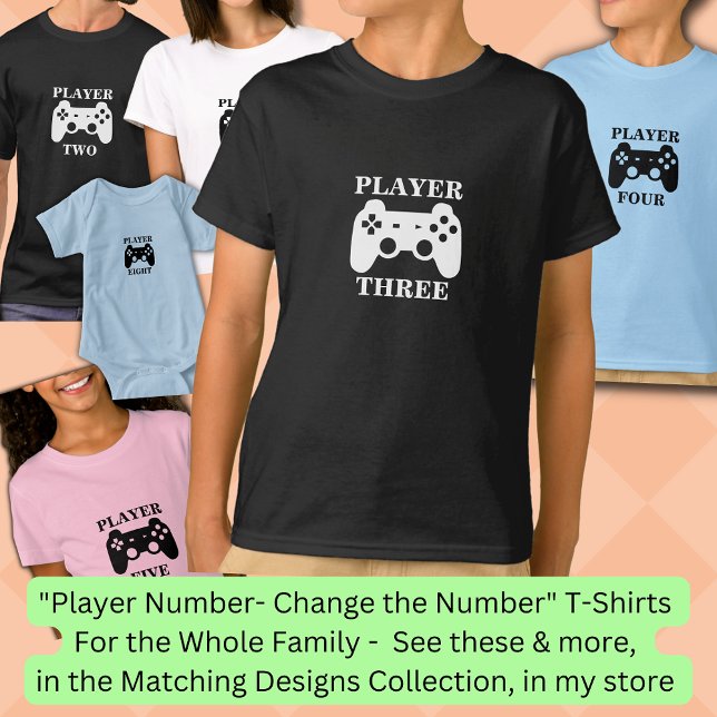 Camiseta Cambiar número, jugador dos jugador que coincide c (Subido por el creador)
