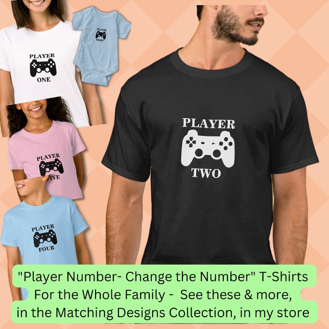 Camiseta Cambiar número, jugador un jugador coincidente (Subido por el creador)