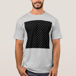 Camiseta Cambiar puntos de polka gris Cualquier Personaliza