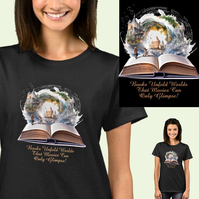 Camiseta Cambiar texto, libros Desplegar imágenes de pelícu (Subido por el creador)