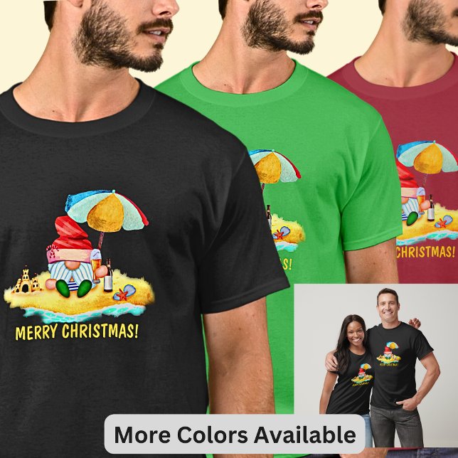 Camiseta Cambiar texto - Santa Gnome en la navidad de los f (Subido por el creador)