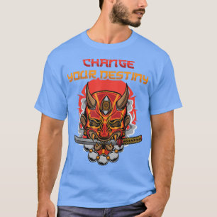 Camiseta Cambiar tu destino - Anime Ninjas - Manga Samurai