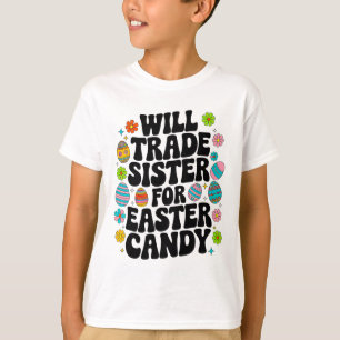 Camiseta Cambiaré Hermana Por Caramelo Pascua Niño Varón
