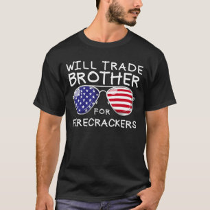 Camiseta Cambiaré Hermano Por Fuegos Artificiales Niños 4 D