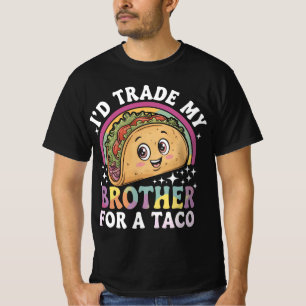 Camiseta Cambiaría a mi hermano por un taco Cinco De Mayo