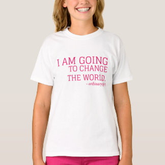Camiseta Cambie el mundo