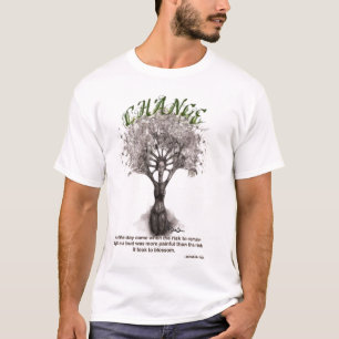 Camiseta cambie el nin de los anais de la mujer del árbol