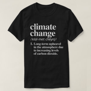 Camiseta Cambio climático