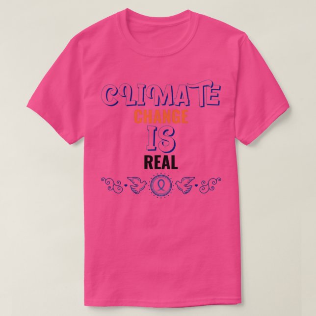 Camiseta Cambio climático 5 (Diseño del anverso)