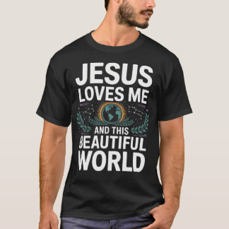 Camiseta Cambio Climático Ambientalista Cristiano Tierra