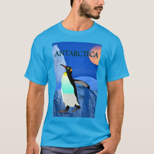 Camiseta Cambio climático Antártico Glaciar Penguin Moonsca