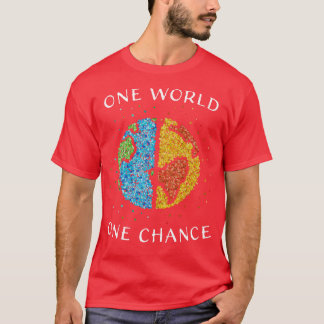 Camiseta Cambio climático climático en el medio ambiente