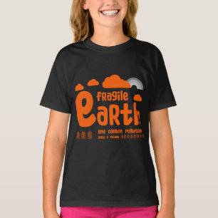 Camiseta Cambio climático   Contaminación por carbono   Cam