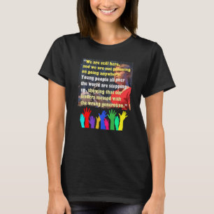 Camiseta Cambio climático El calentamiento global se extien