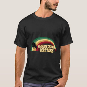 Camiseta Cambio Climático S Protección Ambiental Hombres Mu