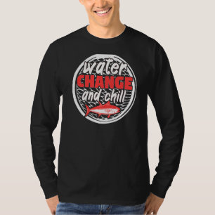 Camiseta Cambio De Agua Y Animales Acuarios De Chill