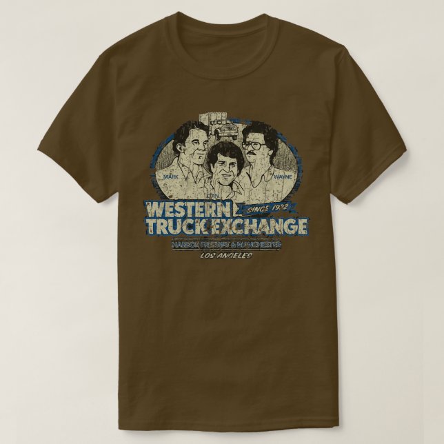 Camiseta Cambio de Camión Occidental (Diseño del anverso)