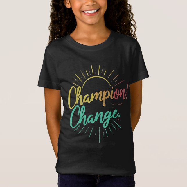 Camiseta Cambio de Campeón (Anverso)