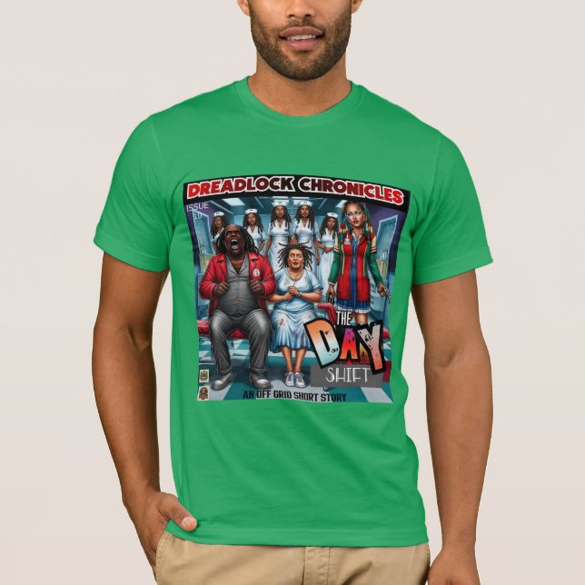 CAMISETA CAMBIO DE DÍA - EMISIÓN DE CRONICLES DE DESBLOQUEO (Anverso)