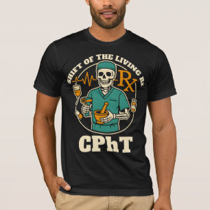 Camiseta Cambio de Halloween de Farmacia de Rx Viva CPhT