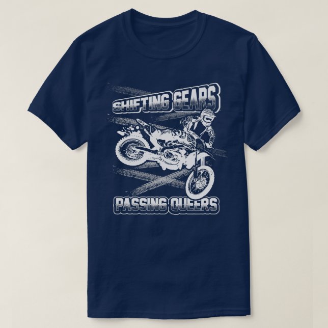 Camiseta Cambio de marcha Pasando maricas (Diseño del anverso)