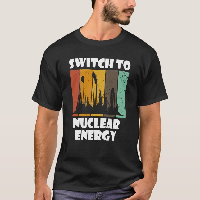 Camiseta Cambio de medicina de ingeniería nuclear a arado n (Anverso)