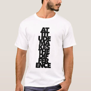 Camiseta Cambio de paradigma de actitud hace la diferencia