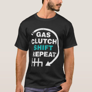 Camiseta Cambio del embrague del gas Repetir mecánica diver