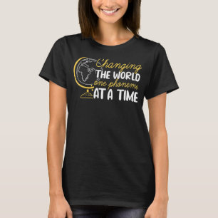 Camiseta Cambio del Mundo Disléxico Dislexia Sensibilizació