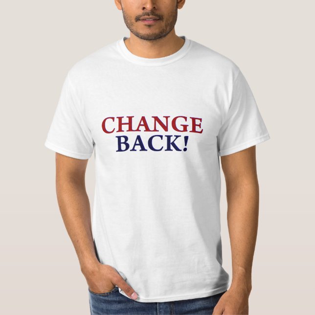 Camiseta Cambio detrás (Anverso)