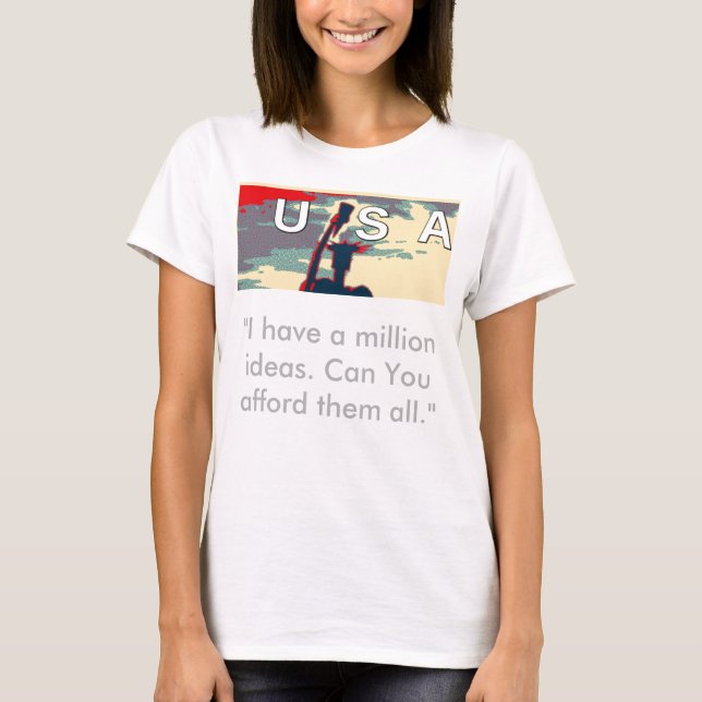 Camiseta Cambio en Estados Unidos: Un diseño de unidad más  (Anverso)