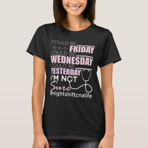 Camiseta Cambio nocturno Cna Life - Nu Istant de Enfermería