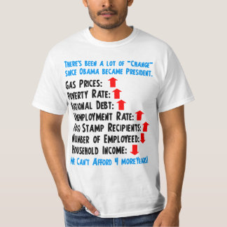 Camiseta Cambio - Obama anti 2012