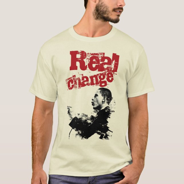 Camiseta Cambio real (Anverso)