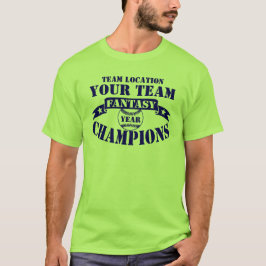CAMISETA CAMBIOS DE BÉISBOL FANTASY DE TU EQUIPO