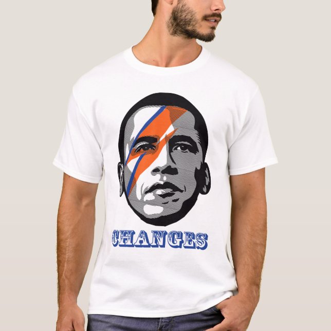 Camiseta Cambios de OBAMA (Anverso)