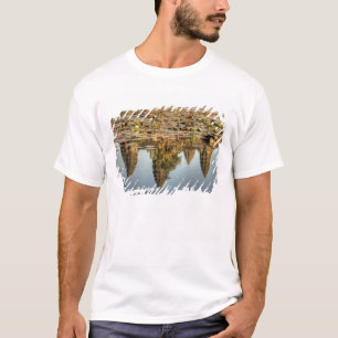 Camiseta Camboya, Angkor Wat. Reflejo del templo