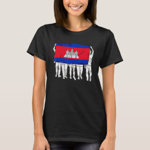 Camiseta Camboya: Grupo Jemer Camboyano Orgulloso Día de la